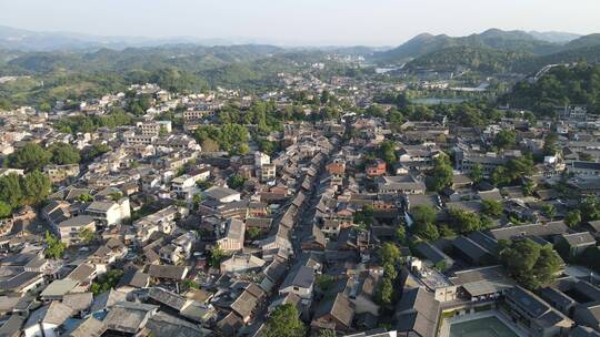 贵阳青岩古镇5A景区航拍