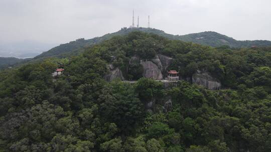 航拍泉州清源山5A景区