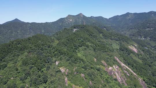 湖南南岳衡山大庙5A景区航拍