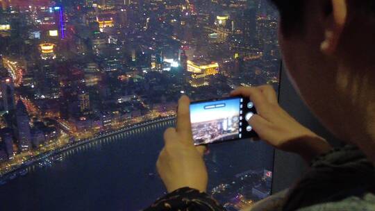上海之巅观光厅上海中心大厦全程记录4K实拍