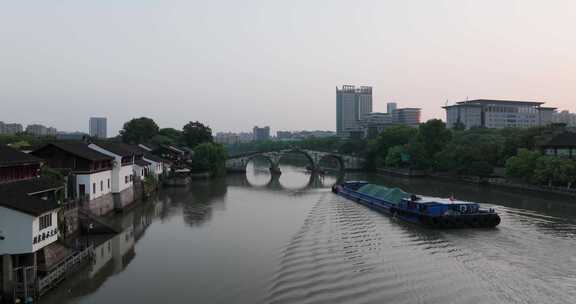 杭州拱墅区京杭大运河拱宸桥桥西历史街区