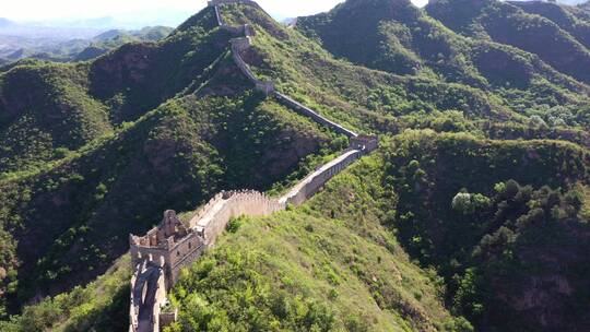 长城清晨日出晨光20组素材合集