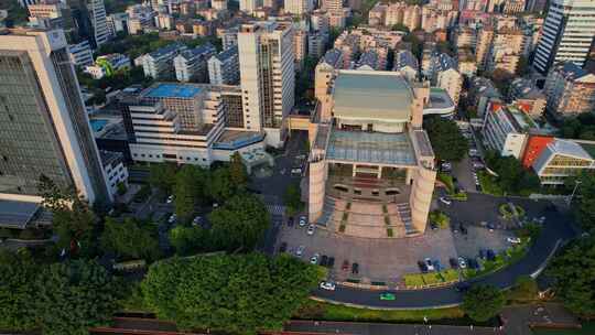 航拍福建会堂合集