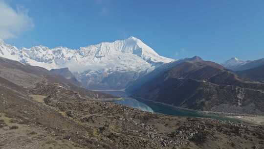 西藏山南洛扎秘境库拉岗日边境徒步航拍