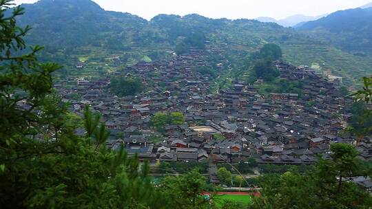 贵州千户苗寨人文 生活场景