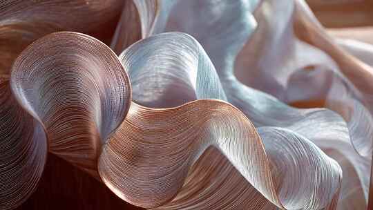 抽象线条波浪纹理素材