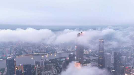广州城市云海