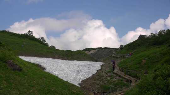 登山爬山徒步视频素材模板下载