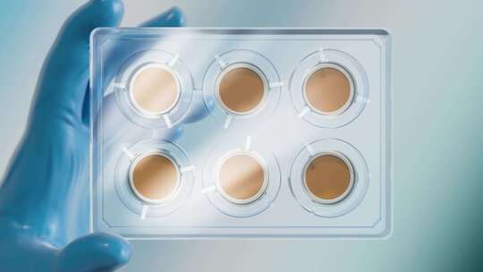 医疗科技实验三维视频素材