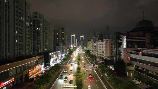 台州夜景航拍