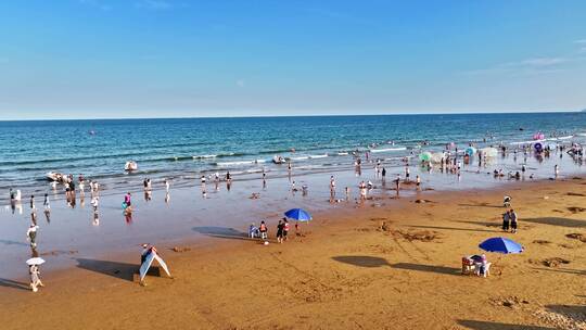 青岛海水浴场青岛金沙滩