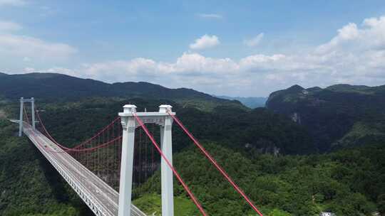 美丽中国山川中的大桥、峡谷大桥