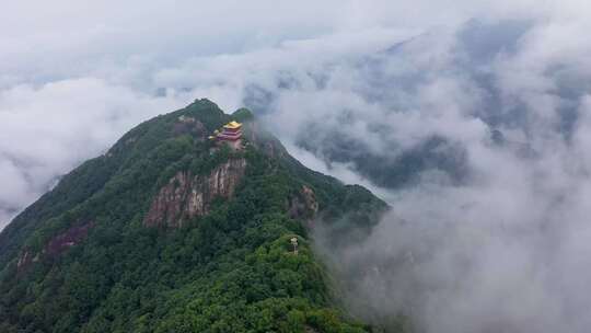 南五台山 钟南山 秦岭 云海 日出 云彩 蓝天