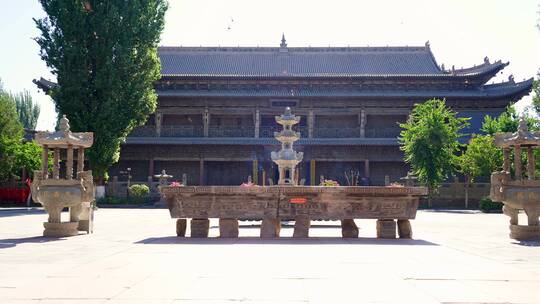 甘肃张掖大佛寺