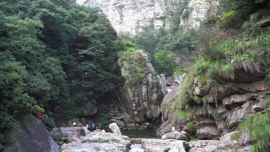 庐山风景区山峰岩石航拍山脉山丘山岭山陵