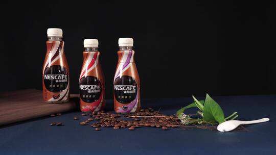 雀巢咖啡广告咖啡豆4K