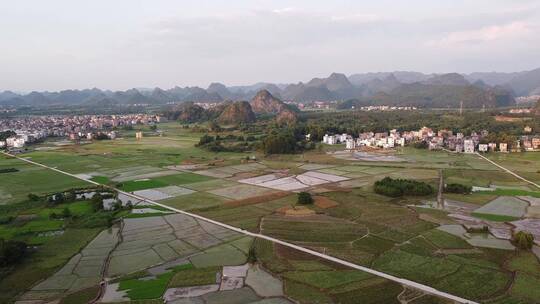 航拍宁远十里画廊风景区喀斯特地貌2k合集