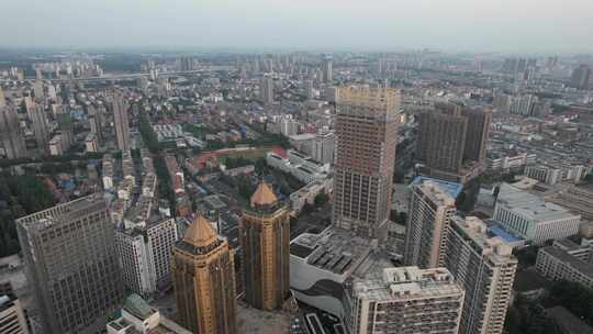 江苏淮安城市建设航拍