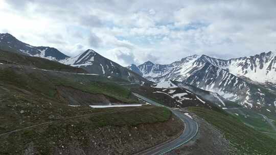 2023最新独库公路雪山峡谷公路