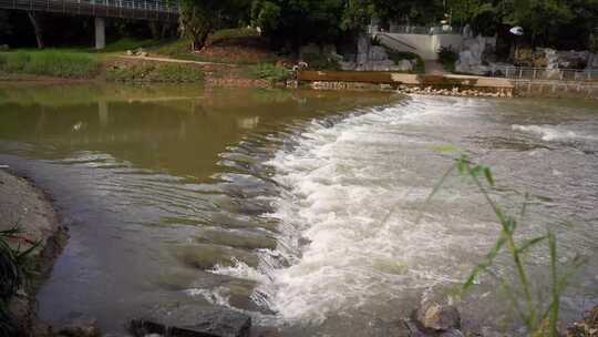 河水流淌空境视频素材模板下载