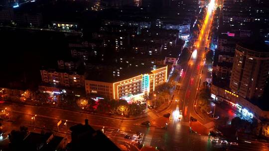 吉安县延时夜景