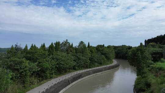 四川平原沃野、水利、人民渠