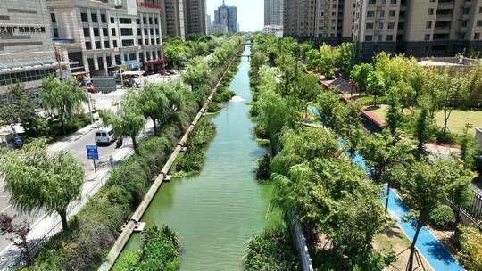 城市水环境 漂亮河水