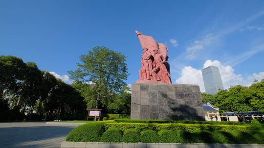 广西百色起义纪念馆纪念碑