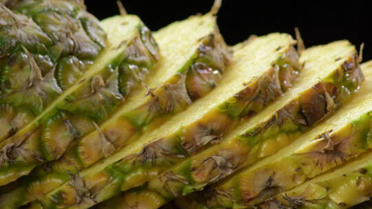 菠萝 凤梨 水果 食物 植物视频素材模板下载