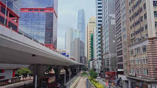 【正版素材】香港城市街道