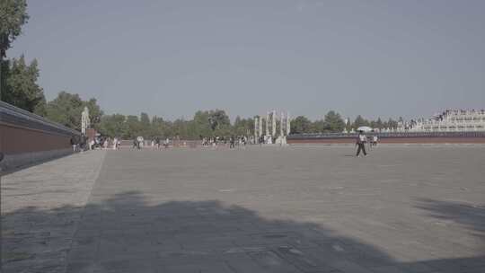 北京市天坛公园景点素材视频素材模板下载