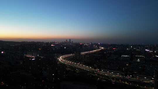 乌鲁木齐城市夜景