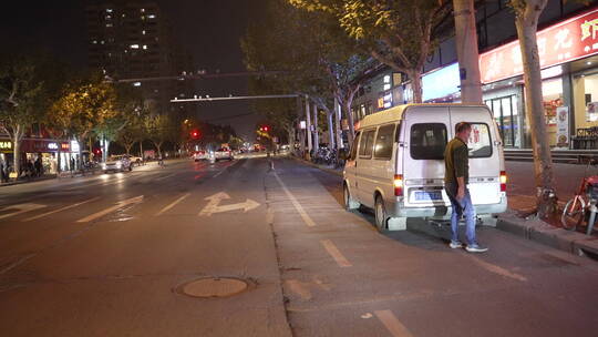 上海闵行区马路街景