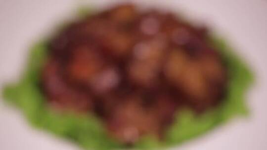 红烧肉东坡肉 (4)视频素材模板下载