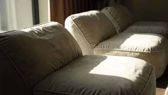 室内米色沙发素材