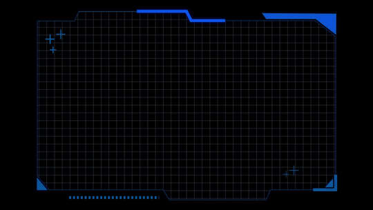 科技感边框 视频素材