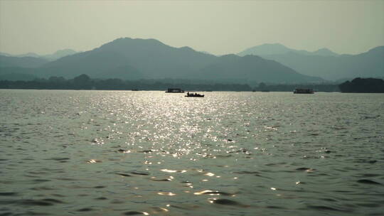 户外杭州西湖风景