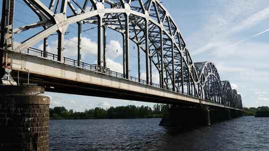 里加拉脱维亚铁路桥