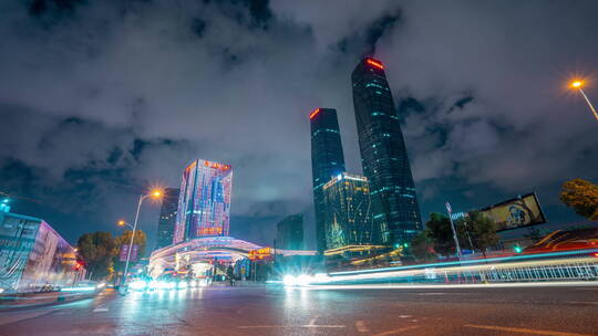 昆明西山万达广场夜景延时摄影6k