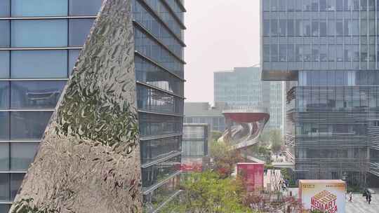 上海徐汇滨江西岸文化艺术中心航拍混剪