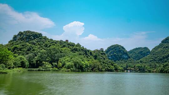 广西山水风景 自然风光 柳州龙潭公园