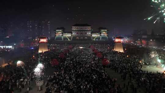 洛阳市应天门跨年倒计时