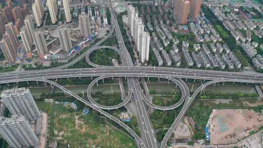 武汉立交桥（长镜头）