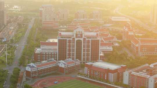 福建厦门医学院航拍