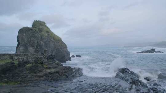 海，海洋，岩石，波浪