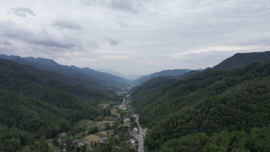 青木川、西秦关附近美丽山川