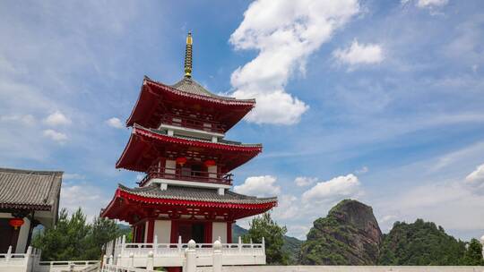 铜钹山鹊桥谷宝塔