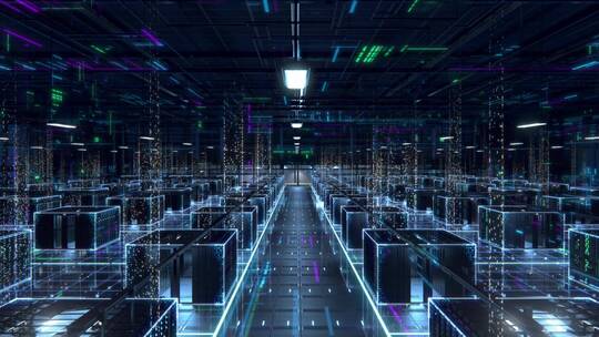 现代化数据技术中心服务器互联网大数据视频素材模板下载