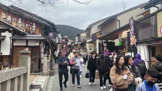 日本京都三年坂二年坂街道