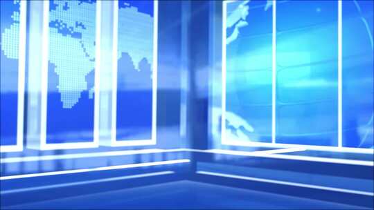 新闻直播间虚拟背景画面